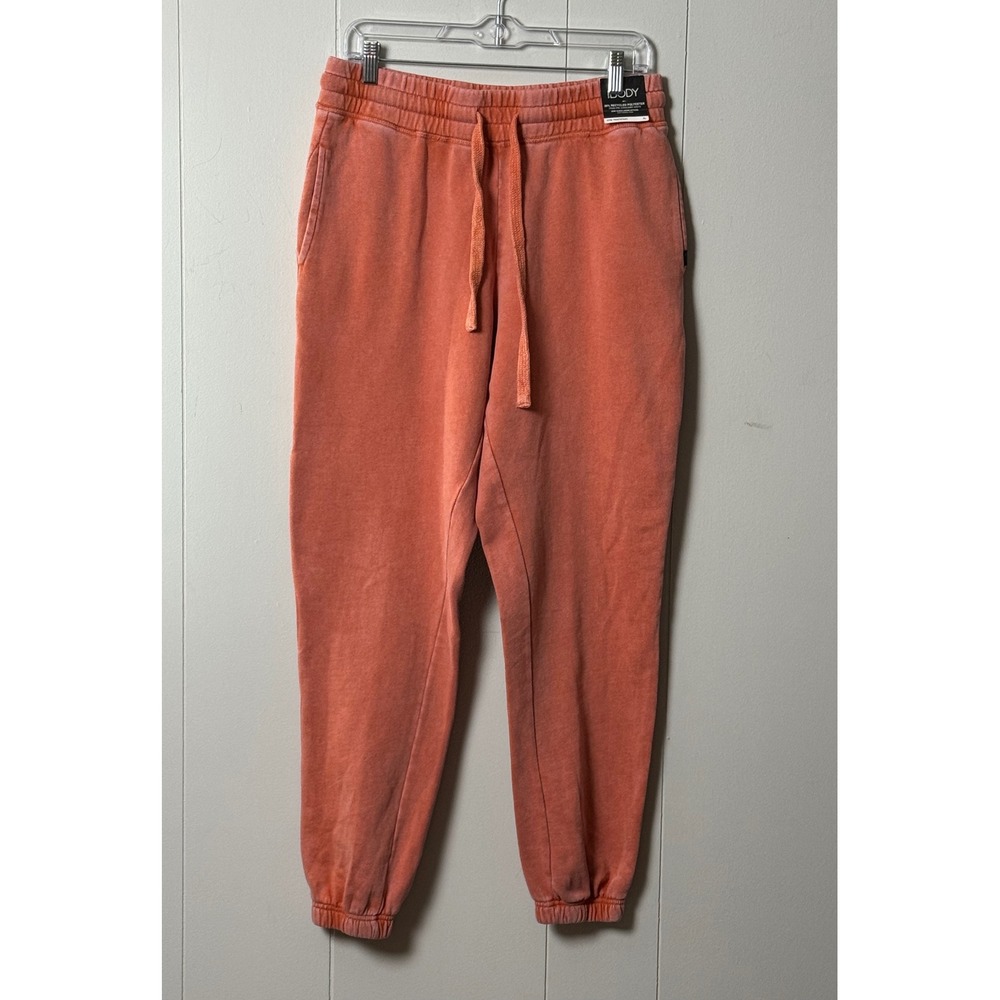 NWT Cotton On Body Lifestyle Gym Pant Clementine Washed Orange Joggers Size XL
